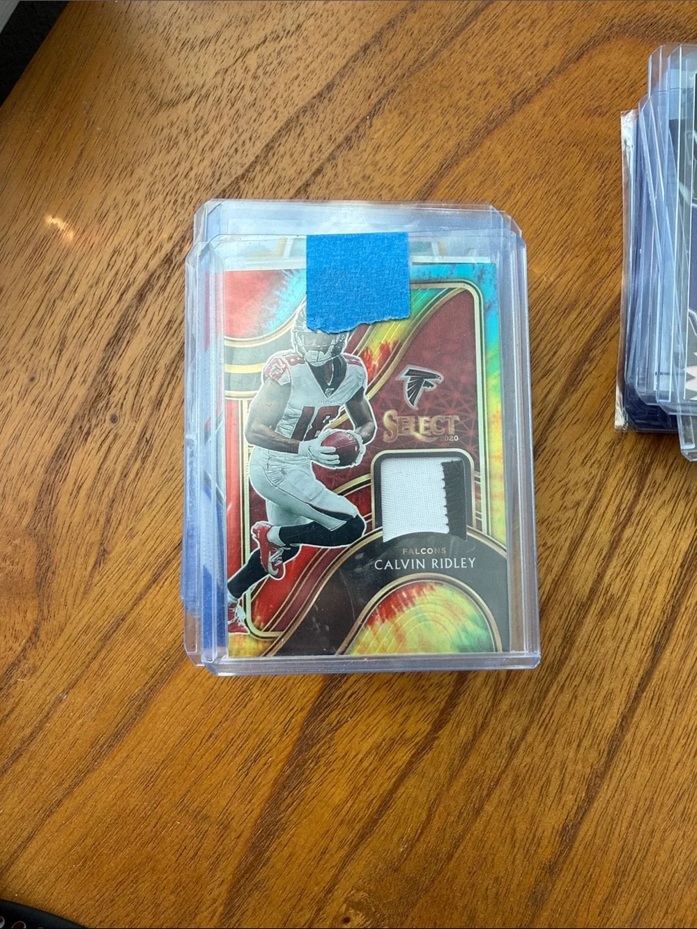 Panini Select Calvin Ridley Trading Card - Red, White, Blue Accents